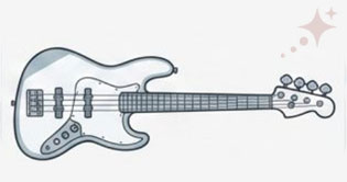 Bass guitar